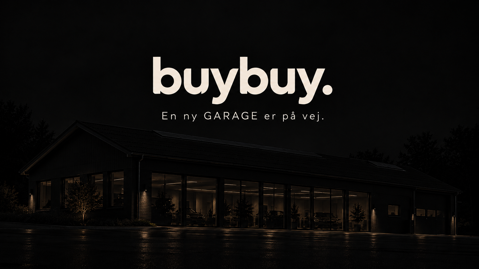 buybuy. En ny GARAGE er på vej.